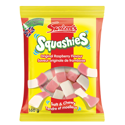Swizzels - Squashies - 160g - Originale à la framboise