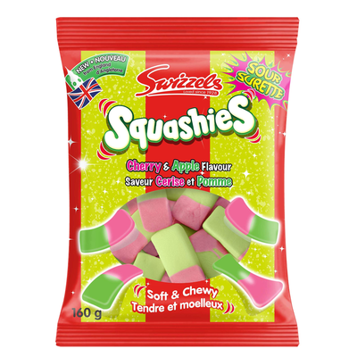 Swizzels - Squashies - 160g - Cerise & Pomme