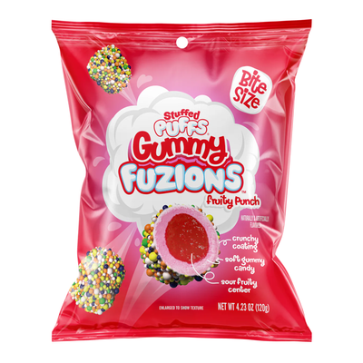 Stuffed Puffs - Gummy Fusion - Fruity Punch 120g