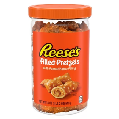 Reese's - Filled Pretzels With Peanut Butter Filling