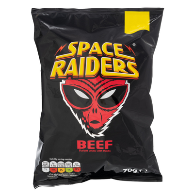 Space Raiders - Beef Corn Chips UK