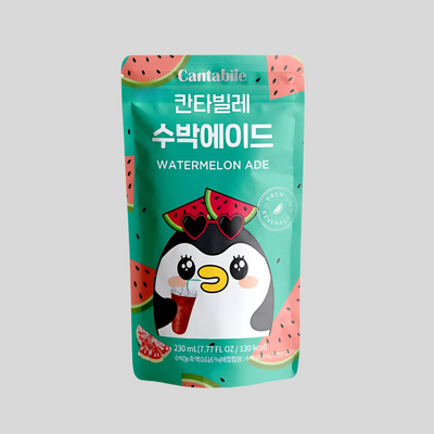 Cantabile - Corée - Pochettes breuvage - 230ml - Watermelon Ade