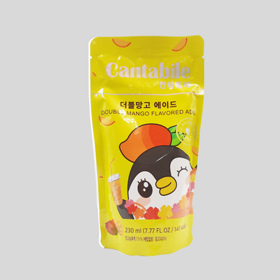 Cantabile - Corée - Pochettes breuvage - 230ml - Double Mango Ade