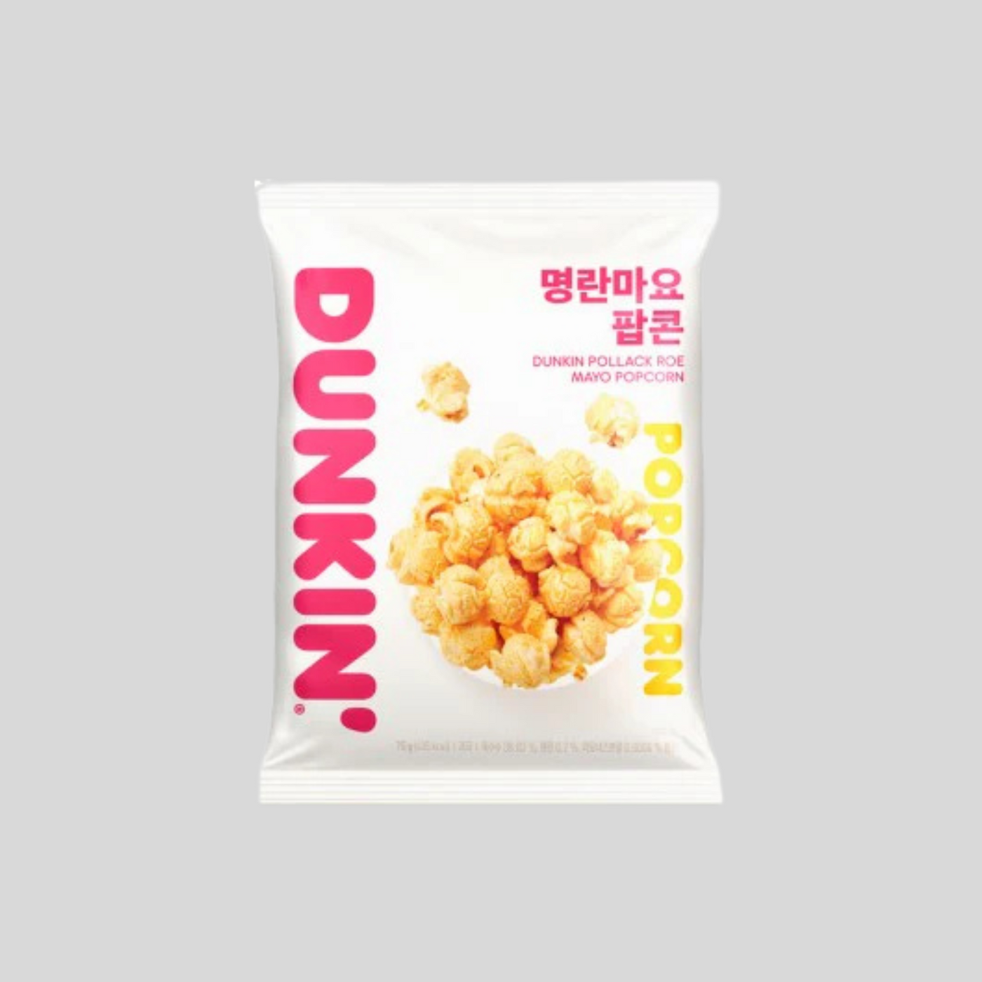 Dunkin Pollack Roe Mayo Popcorn