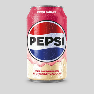 Pepsi - Zero Sugar - Strawberries 'N' Cream