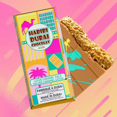 Habibi Dubai Chocolate - Salted Caramel & Lotus