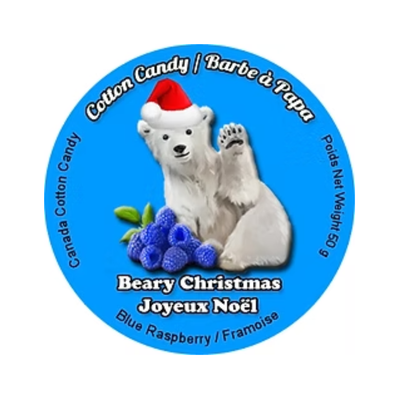 Canada Cotton Candy - Bears Christmas (EXP:01/09/2026) - Beary Christmas Joyeux Noel