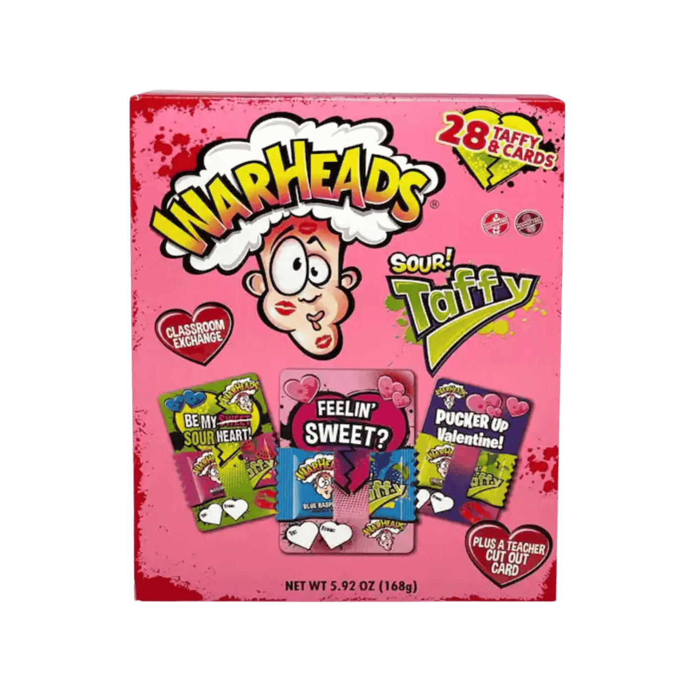 Warheads - Sour Taffy Valentine