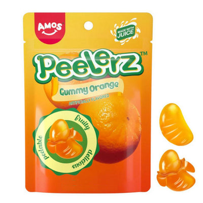 Amos - Gummy Peelerz - Orange (170g)