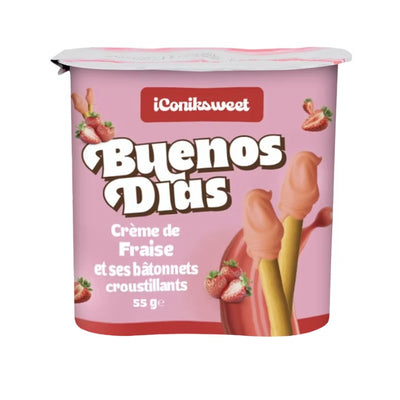 Buenos Dias - Duo Crème & Bâtonnets - Crème De Fraise