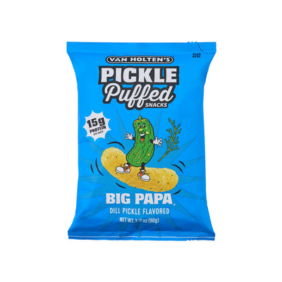 Van Holten's - Pickle Puffed Snacks - 90g - Big Papa