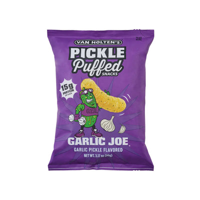 Van Holten's - Pickle Puffed Snacks - 90g - Garlic Joe