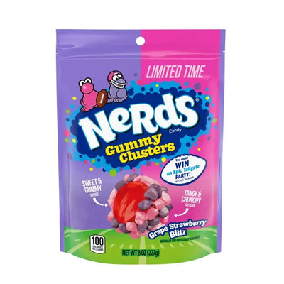 Nerds Gummy Clusters - Rainbow - Family Size