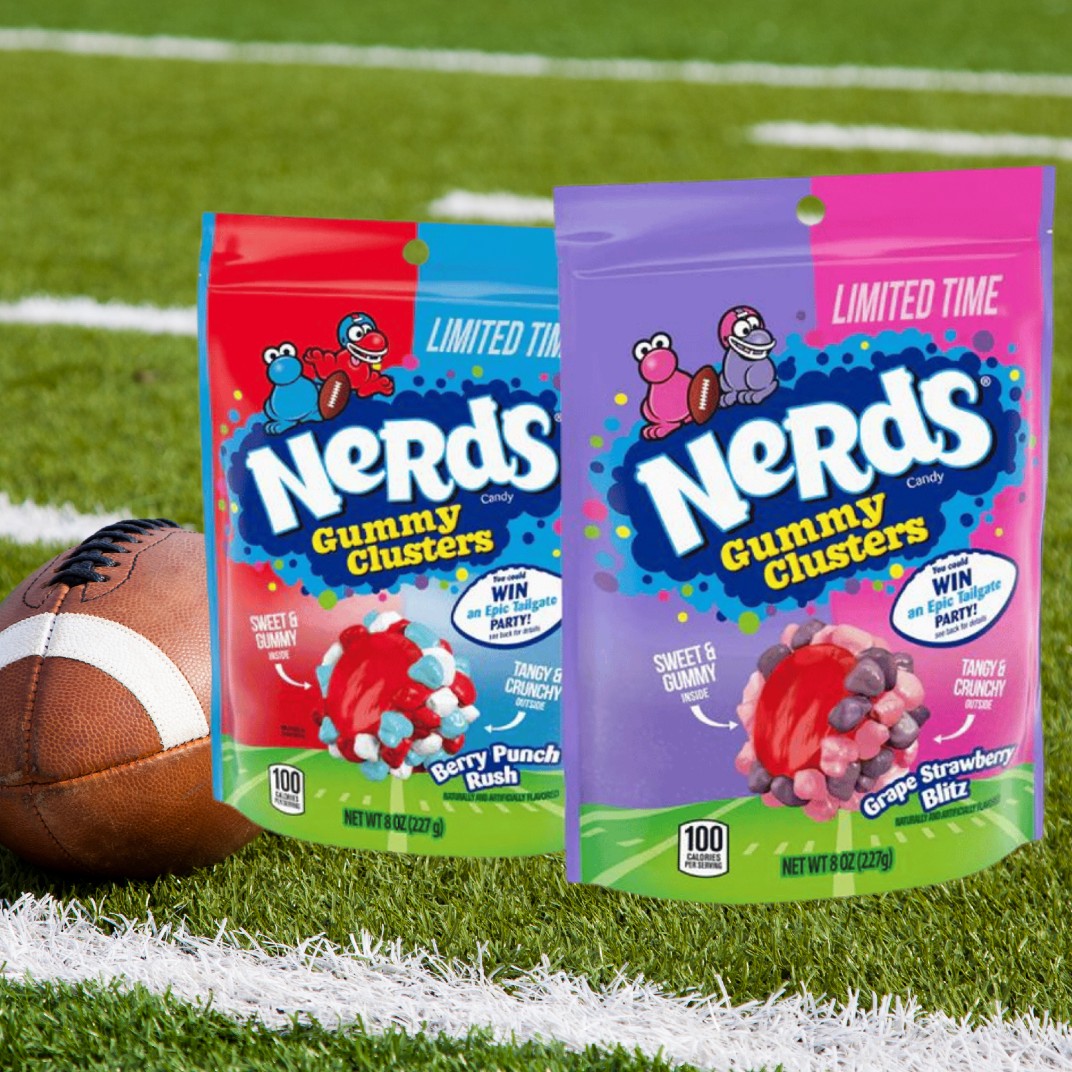 Nerds Gummy Clusters - Édition limitée Football 2024