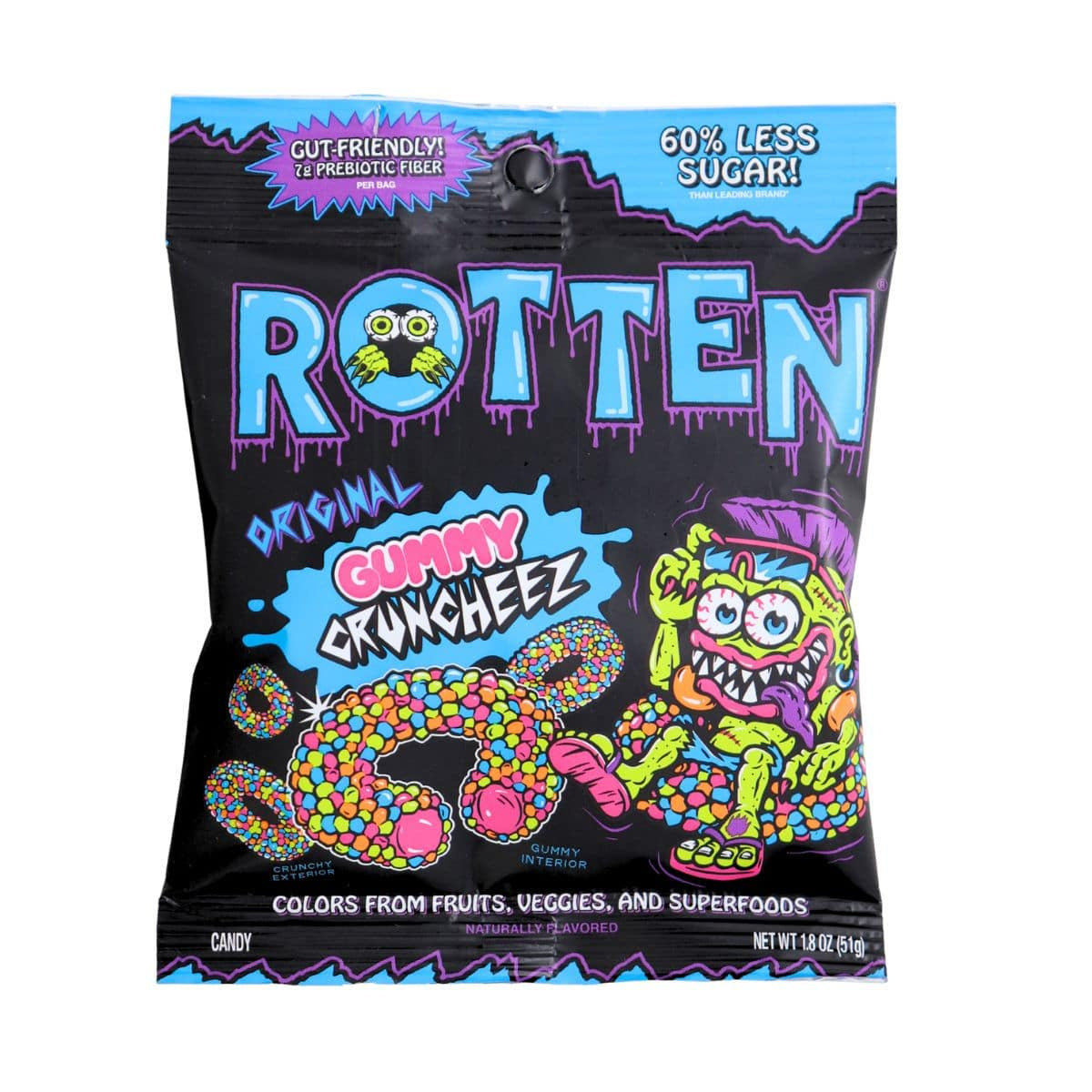 Rotten - Gummy Cruncheez - 51g – O'Sweetz