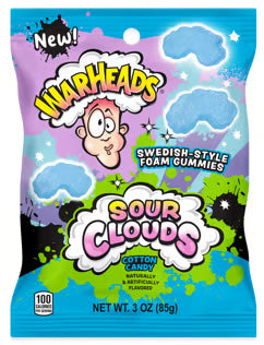 Warheads - Sour Clouds - 85g - Cotton Candy
