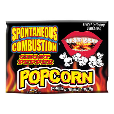 Ass Kickin' - Popcorn (99.2g) - Spontaneous Combustion Ghost Pepper