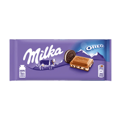 Milka - Barres de chocolat - Oreo - 100g