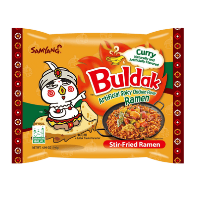 Samyang Buldak Ramen (140g) - Curry