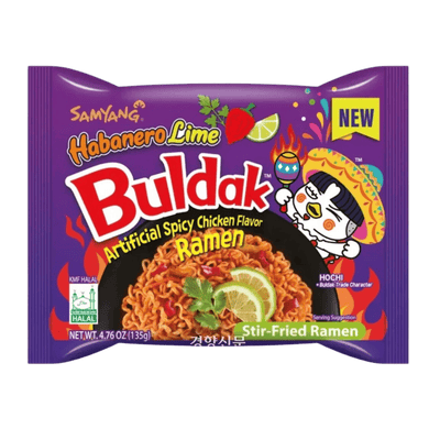 Samyang Buldak Ramen (140g) - Habanero Lime