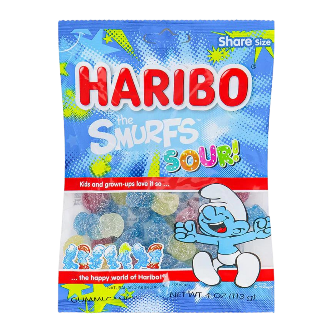 Haribo - Smurfs sour