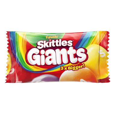 Skittles Giants Fruit Bags - UK